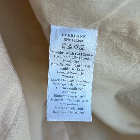 Everlane The Linen Oversized Blazer in Canvas - Picture 12 of 16